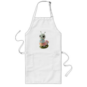 Cuddly Caterpillar A Whimsical Crochet Friend T-Sh Long Apron