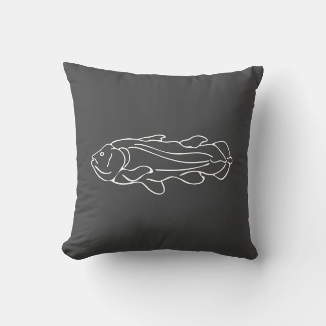 Cuddly Coelacanths Cushion (Front)