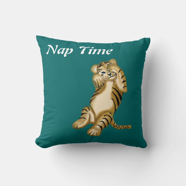 Cuddly Cub Pillow Nap Time (Front)
