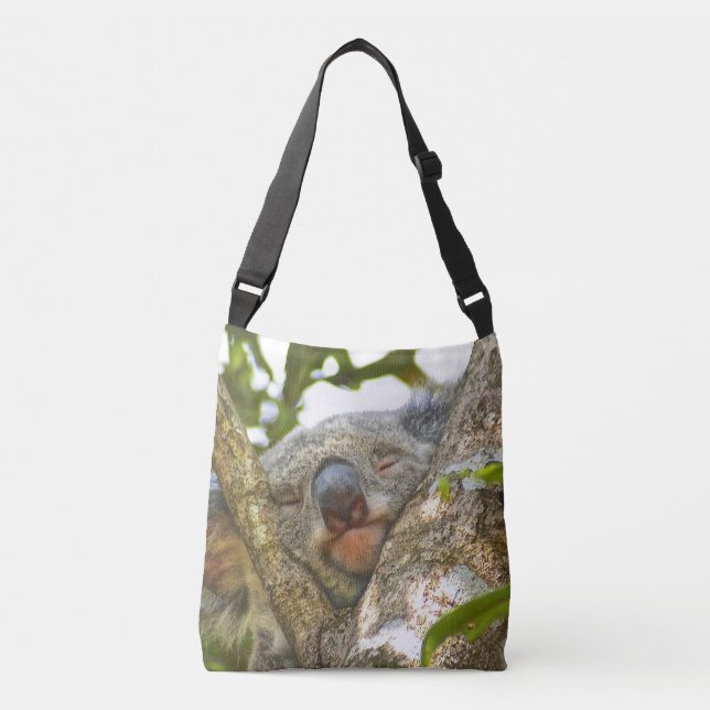 Cuddly Koala Bear Crossbody Bag (Front)