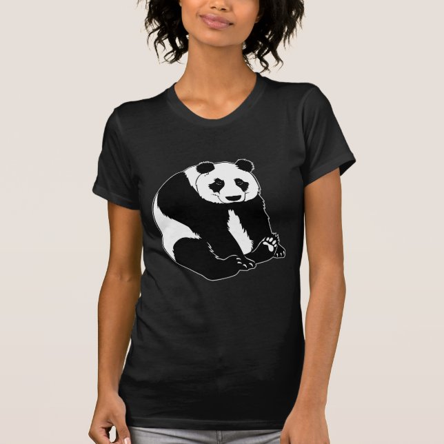 Cuddly Panda Bear T-Shirt (Front)