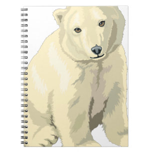 Cuddly Polar Bear Notebook