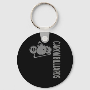 Cue Sports Carom Billiards Key Ring