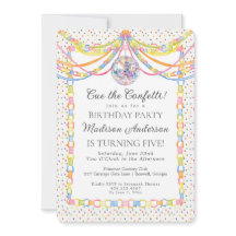 Cue the Confetti Paper Chain Birthday Party