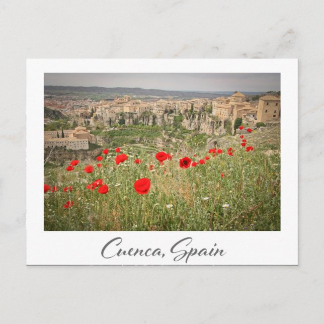 Cuenca Spain Postcard (Front)