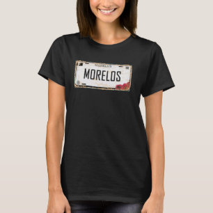 Cuernavaca Morelos México License Plate Aesthetic T-Shirt