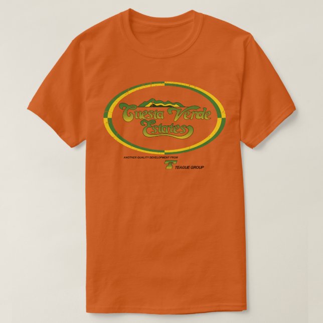 Cuesta Verde Estates T-Shirt (Design Front)