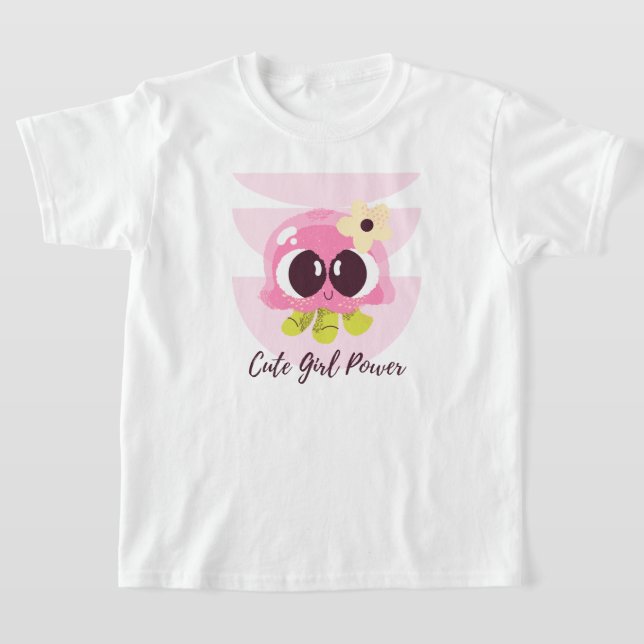 cuet girly jelly t-shirt (Laydown)