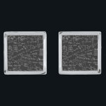 Cufflinks - Math Formula<br><div class="desc">You choose the shape & finish you want your cufflinks to look before purchasing them.</div>