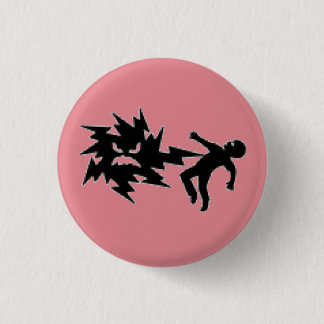 Cuffs. 3 Cm Round Badge