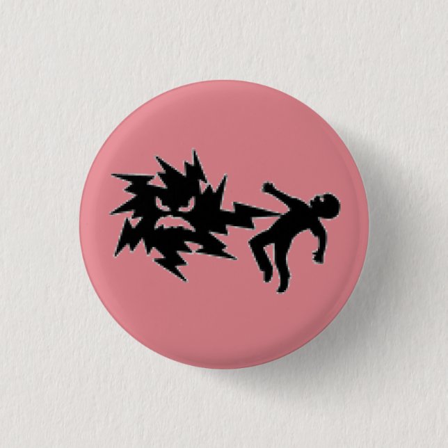 Cuffs. 3 Cm Round Badge (Front)