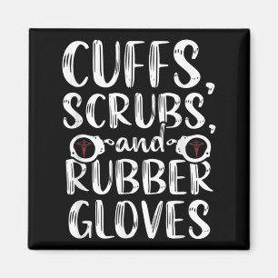 Cuffs Correctional Nurse RN Prison Nursing Medical Magnet