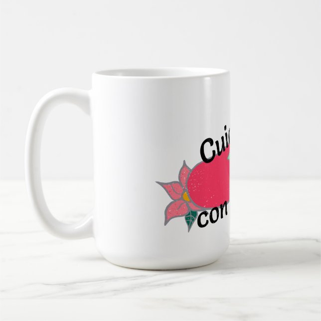 Cuidada Con La Chancla Mug (Left)