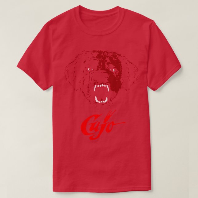 CUJO dog T-Shirt (Design Front)