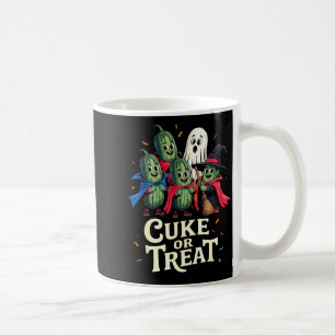 Cuke Or Treat – Funny Halloween Cuber Costume  Coffee Mug