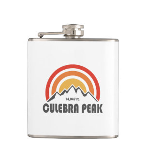 Culebra Peak Hip Flask