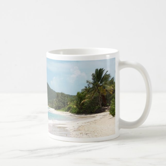 Culebra's Flamenco Beach Puerto Rico Coffee Mug (Right)
