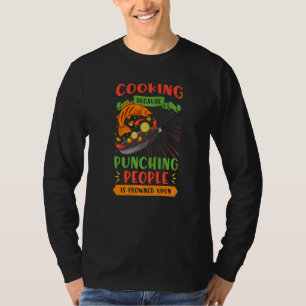Culinary Arts Cooking Kitchen Chef Cook Knife Food T-Shirt