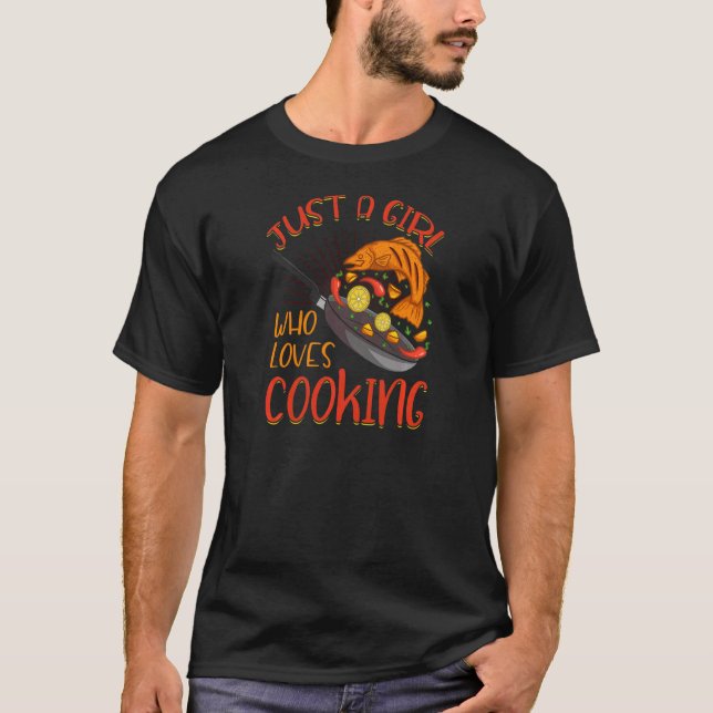 Culinary Arts Cooking Kitchen Chef Cook Knife Food T-Shirt (Front)