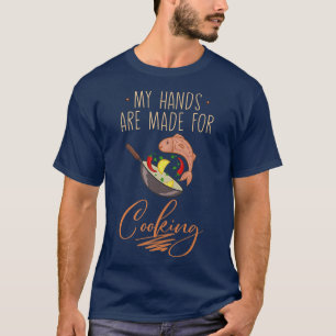 culinary arts cooking kitchen chef cook knife food T-Shirt
