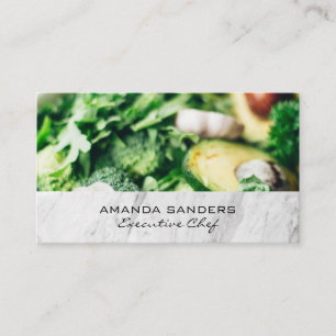 Culinary Arts Greens Produce Business Card