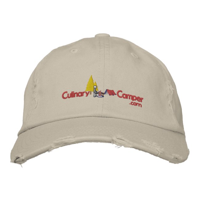 Culinary Camper Adjustable Hat (Front)