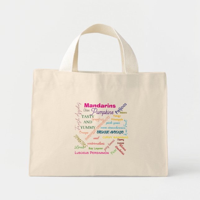 Culinary Canvas Tote Bag (Front)
