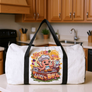 Culinary Cephalopod: Octopus Cooking Delight Duffle Bag
