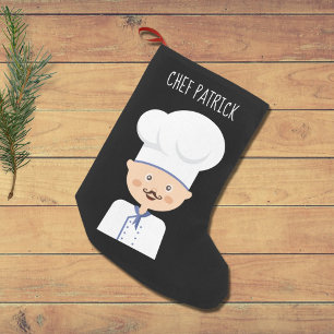 Culinary Chef - Cook Cartoon Small Christmas Stocking
