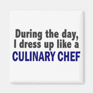 Culinary Chef During The Day Magnet