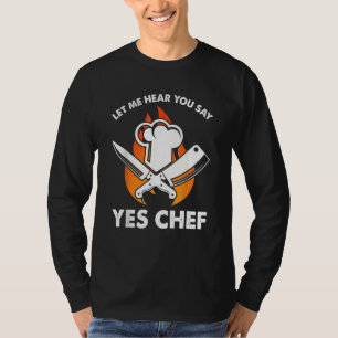 Culinary Chef Expert Food Eater I Love Cooking T-Shirt