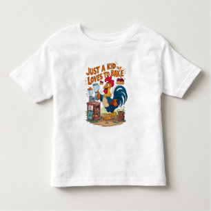 Culinary Chickens Cake Creation Toddler T-Shirt