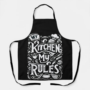 Culinary Command – My Kitchen, My Rules Apron