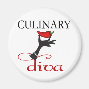 Culinary Diva Magnet