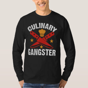 Culinary Gangster Chefs Cooking T-Shirt