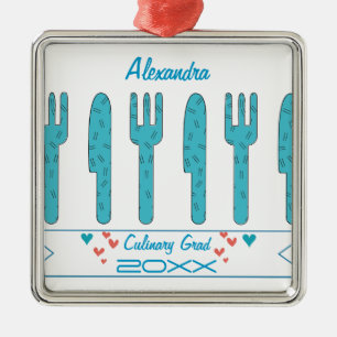 Culinary Graduate Holiday Christmas Ornaments