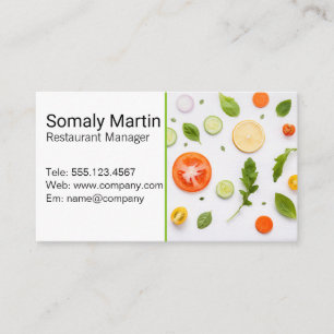 Culinary   Herbs and Spices Business Card