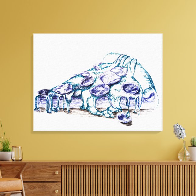 Culinary Longing  Canvas Print (Insitu(LivingRoom))