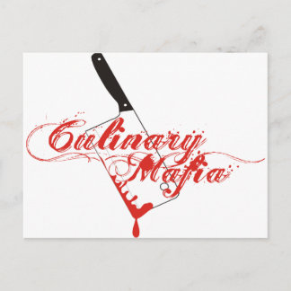 Culinary Mafia Postcard