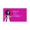 Culinary Teacher Cake Decorator Biz Card