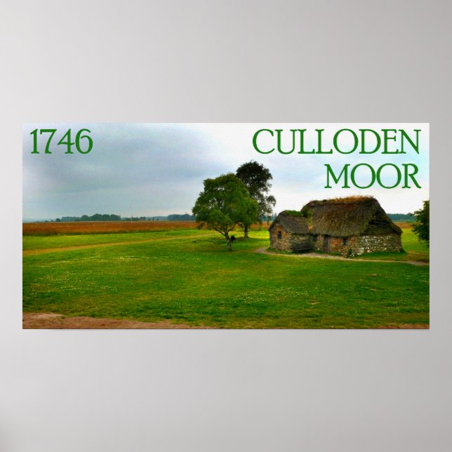 culloden moor 1746 poster (Front)