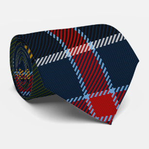 Culloden Tartan Plaid Tie