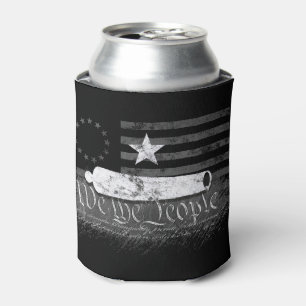Culpeper Cannon Vintage Betsy Ross Flag Can Cooler