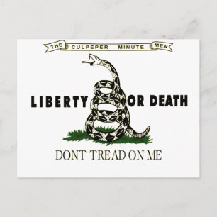 CULPEPER FLAG POSTCARD
