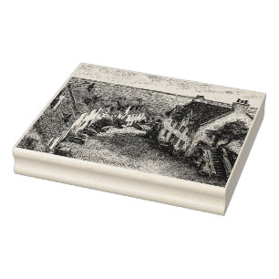 Culross, Fife, Scotland Rubber Stamp