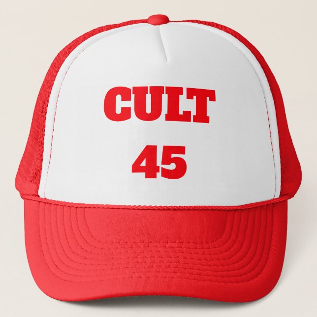 Cult 45 Trucker Hat (Front)