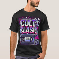Cult Classic Retro 80s Graphic T-Shirt –VHS Horror