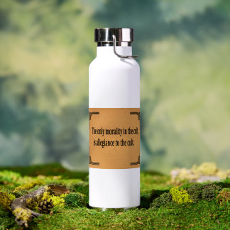 Cult Morality Water Bottle