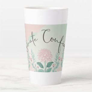 Cultivate Confidence Themed Latte Mug