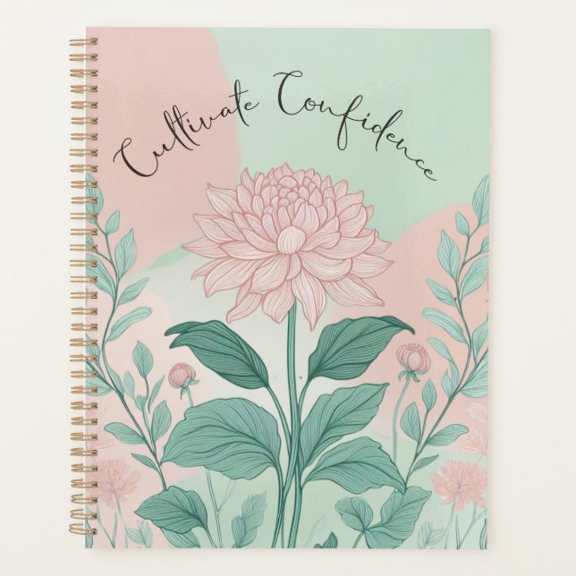 Cultivate Confidence Themed Planner (Front)